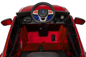 Детский электромобиль Джип ToyLand BMW X6 mini YEP7438 Красный, фото 7