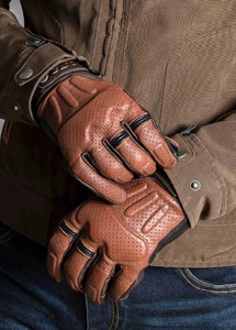 Мотоперчатки RUST MAN GLOVES LS2 (коричневый, S), фото 2