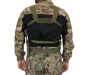 Разгрузка Remington нагрудная тактическая с подсумкой Rifle Tactical Vest Army Green, фото 2