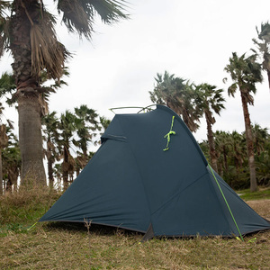 Палатка Naturehike Mongar NH19M002-J 210T двухместная сверхлегкая , синяя Phantom Blue, 6975641882596, фото 8
