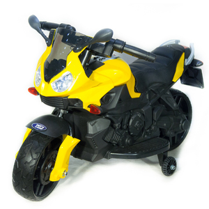 Детский мотоцикл Toyland Minimoto JC917 Желтый, фото 1
