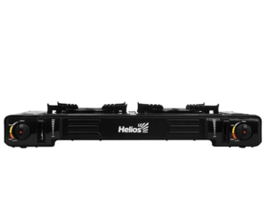 Плита газовая портативная двухконфорочная (HS-BDZ-2X155) Helios, фото 4