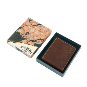 Бумажник Klondike Yukon, коричневый, 10,5х2,5х9 см, фото 6