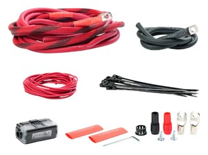 Набор проводов для подключения усилителя, Tonemix PAC-P4CU, 4Ga, МЕДЬ, фото 4