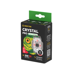 Мультифонарь светодиодный Armytek Crystal Pro, 220 лм, белый и красный свет, акуумулятор, синий, фото 5