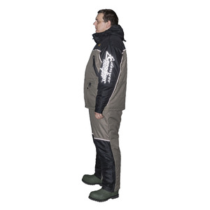 Костюм рыболовный зимний Canadian Camper DENWER PRO (куртка+брюки) цвет black / gray, M, фото 2