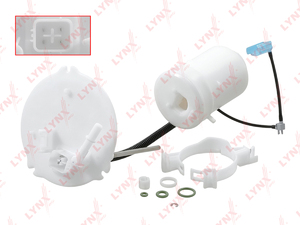 Фильтр топливный погружной LYNXauto LF-838M. Для: MAZDA(Мазда) 6(GH) 1.8-2.5 07>, фото 2