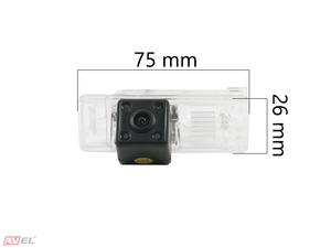 Штатная камера заднего вида Avel AVS315CPR (#055) для MERCEDES SPRINTER / VARIO / VIANO 639 (2003-...) / VITO