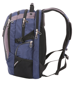 Рюкзак Swissgear 15", синий/серый, 35х23х48 см, 39 л, фото 8
