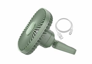 Магнитный вентилятор заднего для сиденья Baseus Natural Wind Magnetic Rear Seat Fan Green, фото 6
