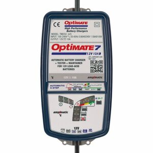 Зарядное устройство для всех типов АКБ OptiMate 7 Ampmatic TM254 v2, фото 3