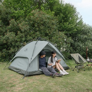 Палатка Naturehike автоматическая NH21ZP008, трехместная, серо-зеленая, 6927595777442, фото 9