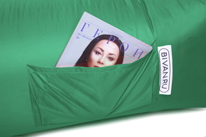 Надувной диван БИВАН 2.0, цвет зеленый, фото 5