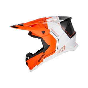 Шлем Acerbis T711 Orange/White глянцевый XL, фото 3