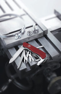 Нож Victorinox WorkChamp 111 мм, 21 функция, красный, фото 2