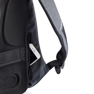 Рюкзак для ноутбука до 14 дюймов XD Design Bobby Compact, серый/желтый, фото 9