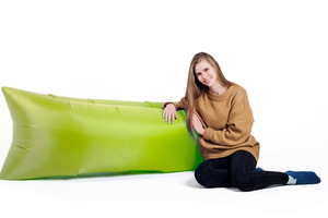 Надувной диван БИВАН Классический, цвет лимонный, фото 7