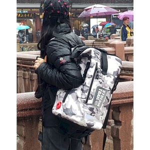 Влагозащитный рюкзак Stream Trail Dry Tank Camo White 25L, фото 3