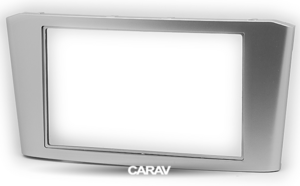 Переходная рамка CARAV 11-665: 2 DIN / 173 x 98 mm / 178 x 102 mm / TOYOTA Avensis 2002-2008, фото 3