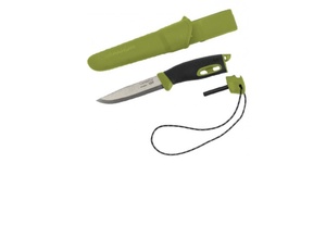 Нож Morakniv Companion Spark (S) Green, нержавеющая сталь, 13570, фото 2