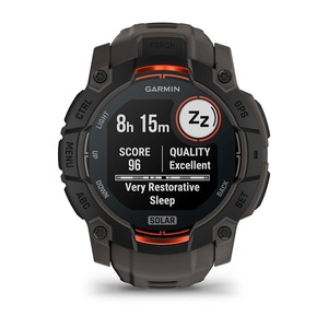 Часы Garmin Instinct 3 50mm Solar Black with Charcoal Silicone (010-02935-40G), фото 10