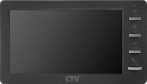 Цветной монитор видеодомофона CTV-M1701MD (графит), фото 1