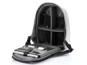 Рюкзак для ноутбука до 15,6 дюймов XD Design Bobby Pro, серый, фото 13