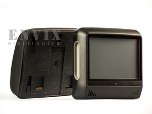 Подголовник со встроенным DVD плеером и LCD монитором 9" ENVIX L0244 (черный) , фото 3