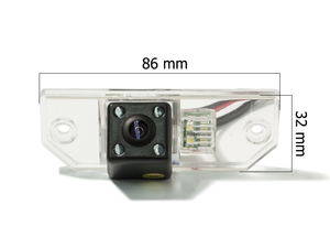 CMOS ИК штатная камера заднего вида AVEL Electronics AVS315CPR (#014) для Ford Focus Sedan II / Skoda Octavia Tour