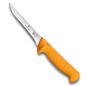 Нож Victorinox обвалочный, лезвие 13 см узкое, жёлтый, фото 1