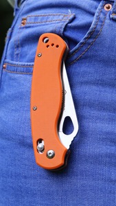 Нож Ganzo G729 оранжевый, фото 7