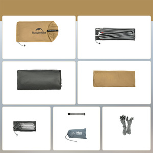 Палатка Naturehike Cloud up Pro CNK2350WS020 двухместная коричневый,6976507662550, фото 7
