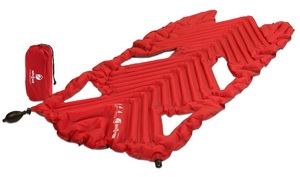 Надувной коврик Klymit Inertia X Wave pad Red, красный (06XWRd01A), фото 1