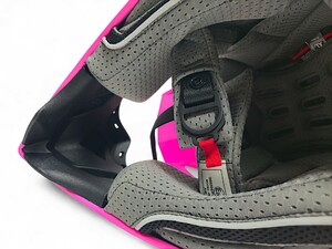 Шлем AiM RH855(Fiber Glass) VEXO глянцевый Purple/Pink XS, фото 11