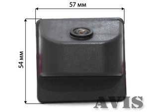 CMOS штатная камера заднего вида AVEL AVS312CPR для JEEP COMPASS (#032), фото 3