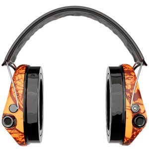 Наушники активные MSA Sordin Supreme Pro-X LED Blaze (оранжевые/черная кожа), фото 3