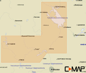 Карта C-MAP RS-N212 - Тверь – Рыбинск, фото 1