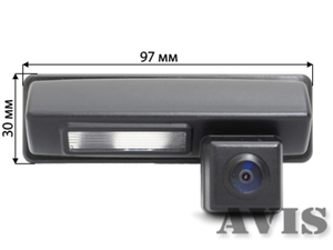 CMOS штатная камера заднего вида AVEL AVS312CPR для LEXUS RX II 300/330/350/400h (2003-2008)/ ES IV 300/330 (2001-2006)/ GS II 300/400/430 (1997-2005) / IS I 200/300 (1999-2004) / IS-F (2008-) / LS III 430 (2003-2006) (#043), фото 2
