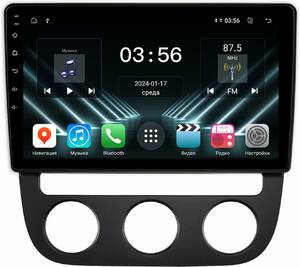 Штатная магнитола FarCar для Volkswagen Jetta на Android (DX3228M климат)