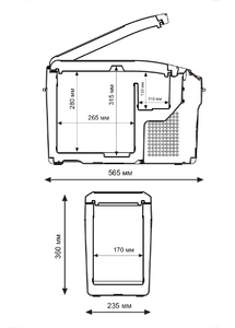 Автохолодильник компрессорный переносной Indel B TB18, фото 7