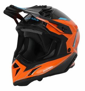 Шлем Acerbis STEEL CARBON 22-06 Orange/Black S, фото 1