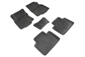 Коврики EVA 3D ромб Seintex для Nissan Х-Trail (T32) 2015-н.в. (черные, 95208)