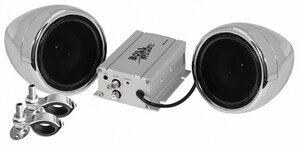 Аудиосистема BOSS AUDIO MARINE MC400 (2 динамика 3", усилитель 600 ВТ.), фото 1
