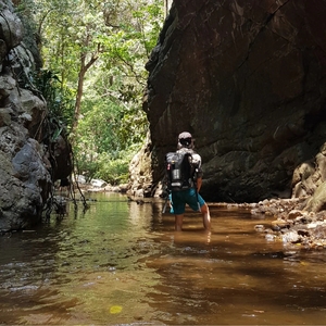 Влагозащитный рюкзак Stream Trail Dry Tank D2 Onyx (BK) 25L, фото 5