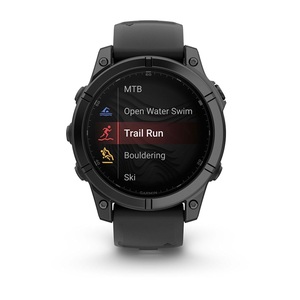 Часы Garmin Fenix E 47mm AMOLED Slate Gray Steel Black Sln (010-03025-13G), фото 6