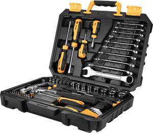 Универсальный набор инструмента для дома и авто в чемодане Deko DKMT74 (74 предмета) 065-0735, фото 4