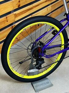 Велосипед подростковый Tech Team Storm 26"х14 фиолетовый 2026, фото 9