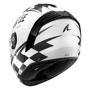 Шлем Shark SPARTAN RS RACESHOP глянцевый White M, фото 2