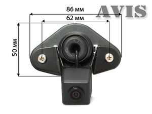 CCD штатная камера заднего вида AVEL AVS321CPR для SUBARU OUTBACK (#081), фото 3