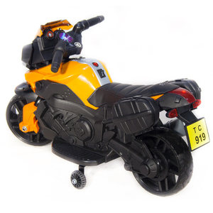 Детский мотоцикл Toyland Minimoto JC919 Оранжевый, фото 4